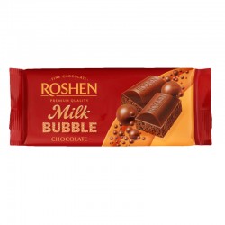 ШОКОЛАД ПОРИСТЫЙ MILK BUBBLE ROSHEN, 80Г